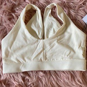 WSxGS Unbleached Sports Bra